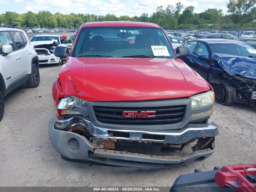 2007 GMC Sierra 1500 Classic Work Truck VIN: 1GTEC19V27Z194053 Lot: 40148833