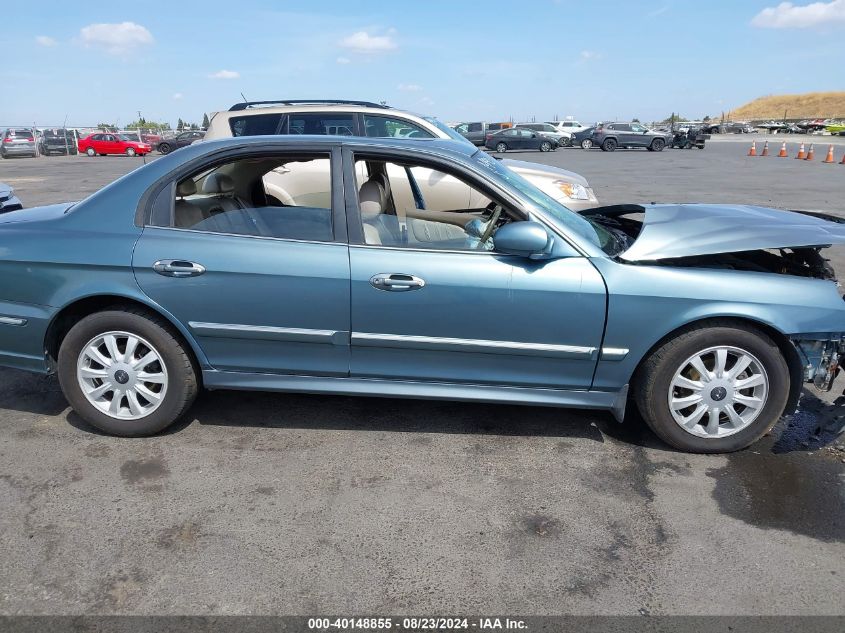 2004 Hyundai Sonata Gls/Lx VIN: KMHWF35H94A087806 Lot: 40148855