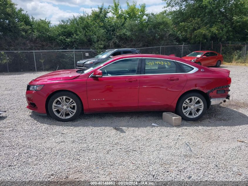 2014 Chevrolet Impala 2Lt VIN: 2G1125S32E9202217 Lot: 40148863