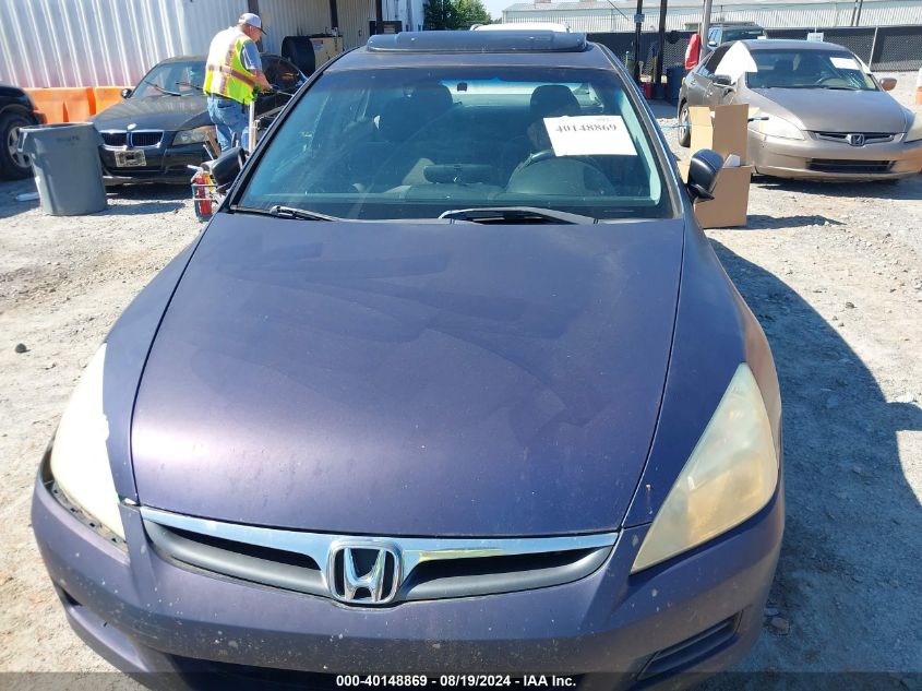 2007 Honda Accord 2.4 Ex VIN: 1HGCM56777A091941 Lot: 40148869