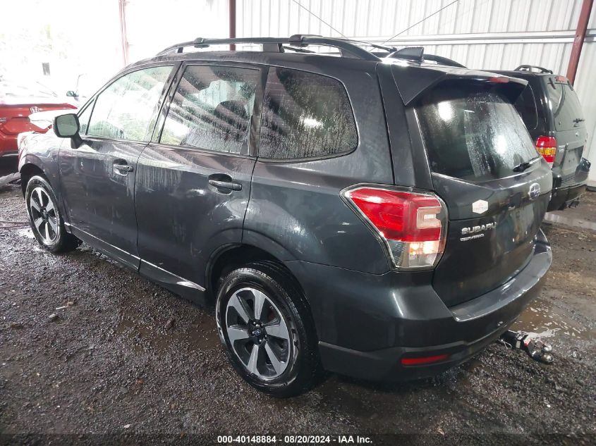 2018 Subaru Forester 2.5I Premium VIN: JF2SJAEC3JG594334 Lot: 40148884