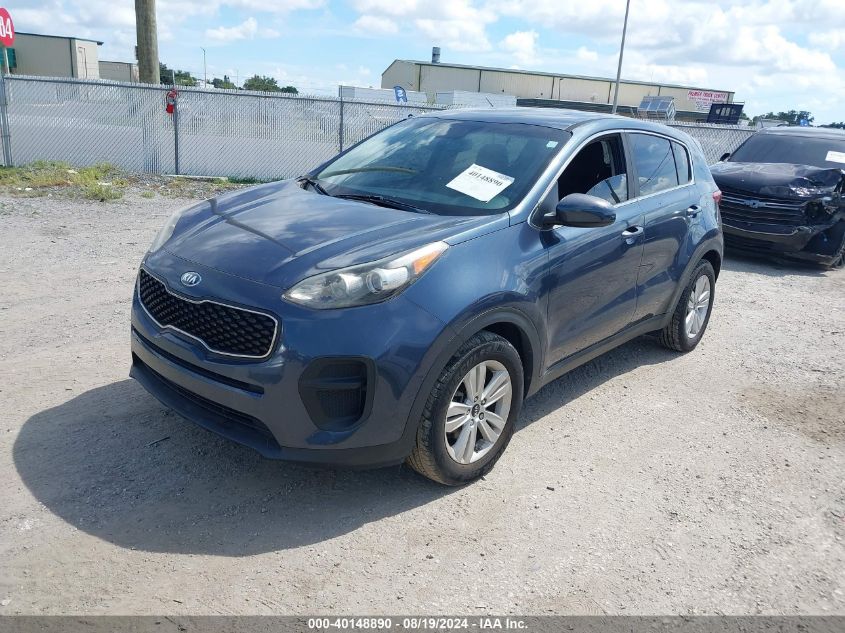 2018 Kia Sportage Lx VIN: KNDPM3AC4J7343576 Lot: 40148890