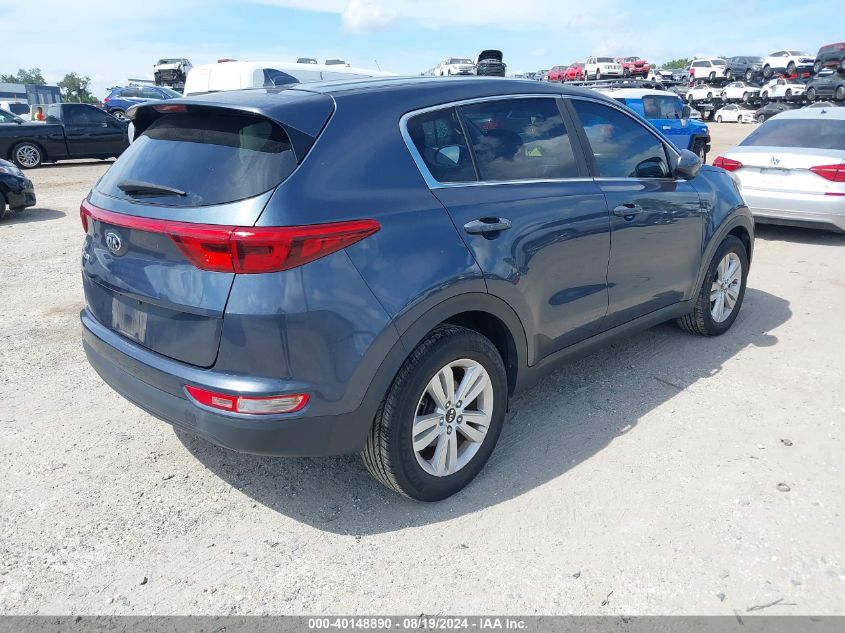 2018 Kia Sportage Lx VIN: KNDPM3AC4J7343576 Lot: 40148890