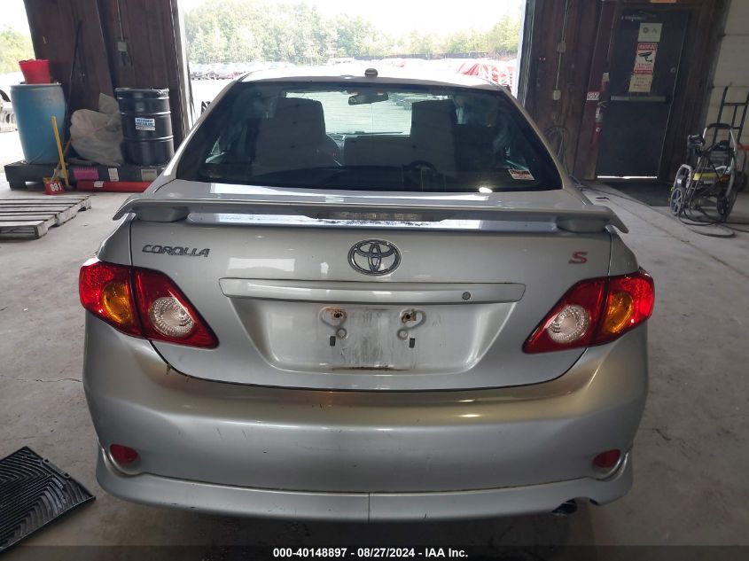 2010 Toyota Corolla S VIN: 2T1BU4EE9AC282820 Lot: 40148897