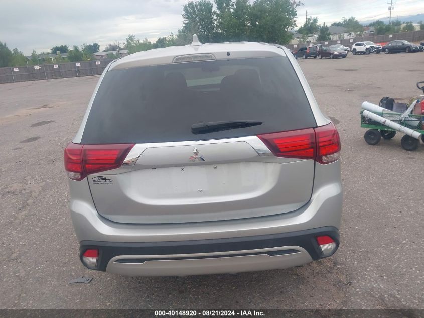 2020 Mitsubishi Outlander Es 2.4 S-Awc VIN: JA4AZ3A36LZ026469 Lot: 40148920