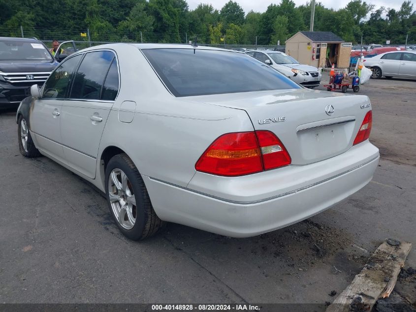 2001 Lexus Ls 430 VIN: JTHBN30F210051810 Lot: 40148928