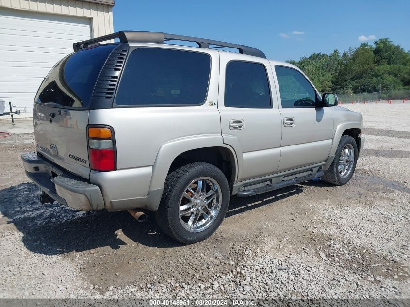 2004 Chevrolet Tahoe Z71 VIN: 1GNEK13Z84R305609 Lot: 40148951