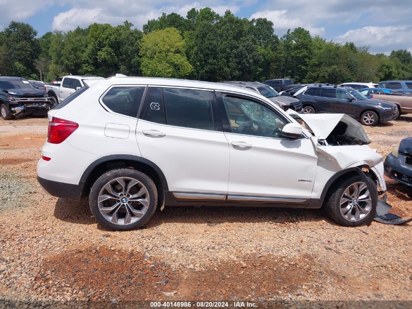 2016 BMW X3 xDrive35I VIN: 5UXWX7C53G0S16035 Lot: 40148986