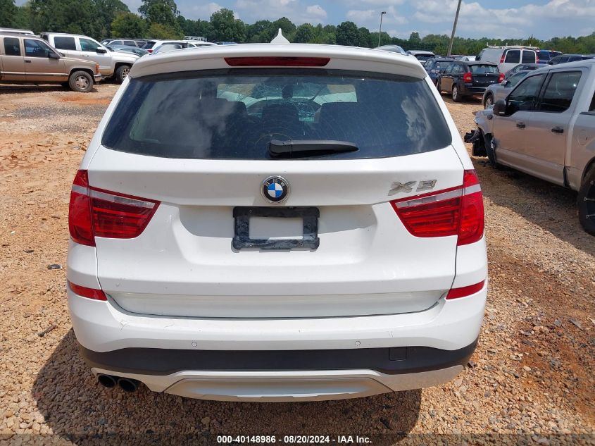 2016 BMW X3 xDrive35I VIN: 5UXWX7C53G0S16035 Lot: 40148986