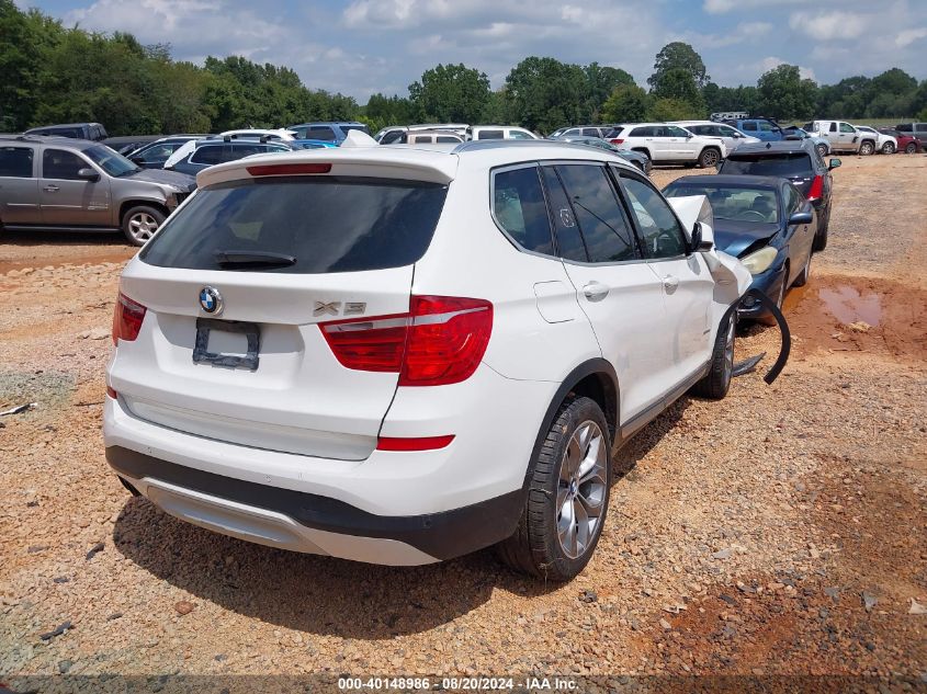 2016 BMW X3 XDRIVE35I - 5UXWX7C53G0S16035