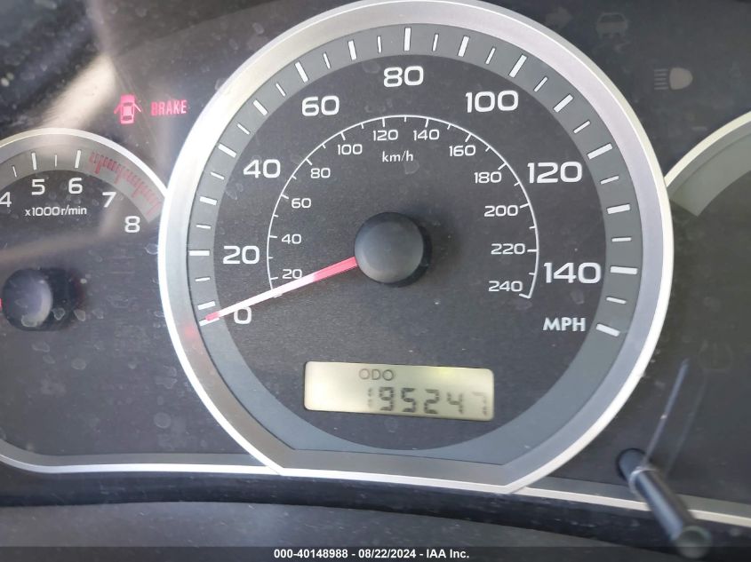 2008 Subaru Impreza 2.5I VIN: JF1GE61688G504536 Lot: 40148988