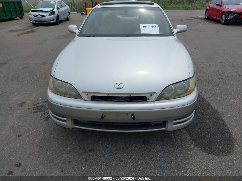 1996 Lexus Es 300 VIN: JT8BF12G8T0143952 Lot: 40148992