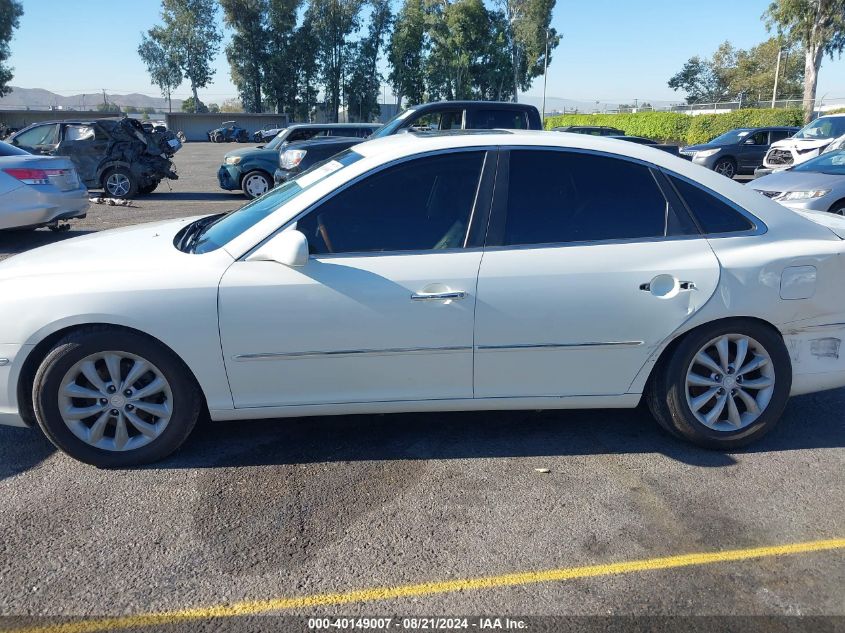 2006 Hyundai Azera Se/Limited VIN: KMHFC46F86A057677 Lot: 40149007