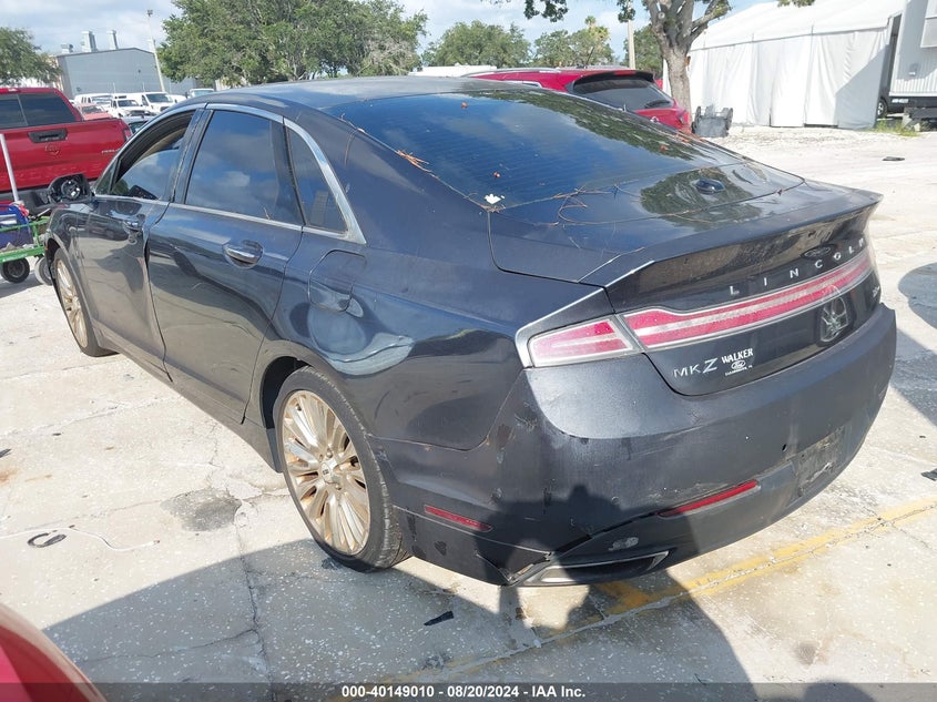 2013 LINCOLN MKZ VIN: 3LN6L2G99DR822086