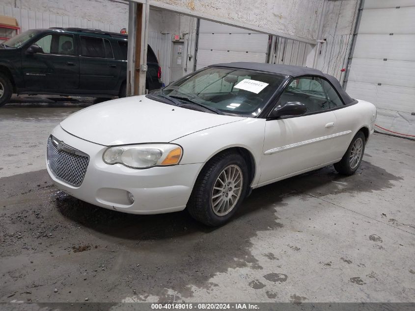 2004 Chrysler Sebring Lxi VIN: 1C3EL55R14N385079 Lot: 40149015