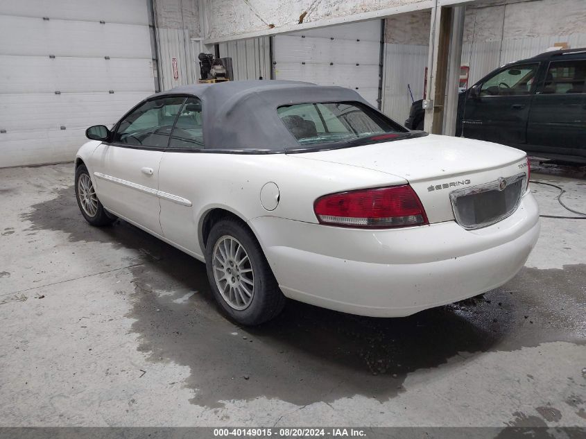 2004 Chrysler Sebring Lxi VIN: 1C3EL55R14N385079 Lot: 40149015