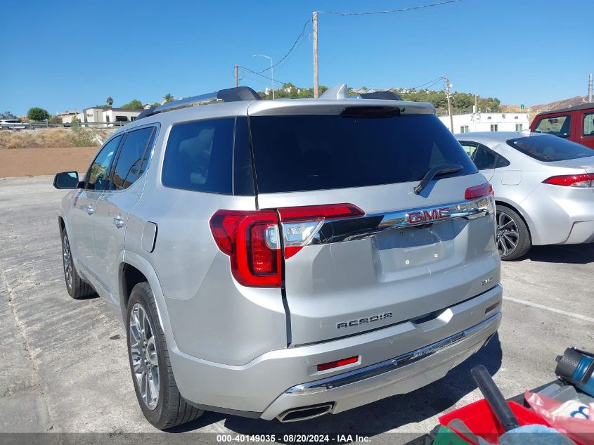 2020 GMC Acadia Awd Denali VIN: 1GKKNXLSXLZ174825 Lot: 40149035