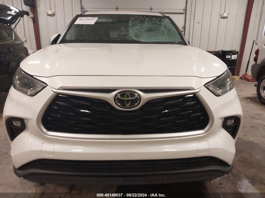 2021 Toyota Highlander Xle VIN: 5TDHZRBH7MS094994 Lot: 40149037