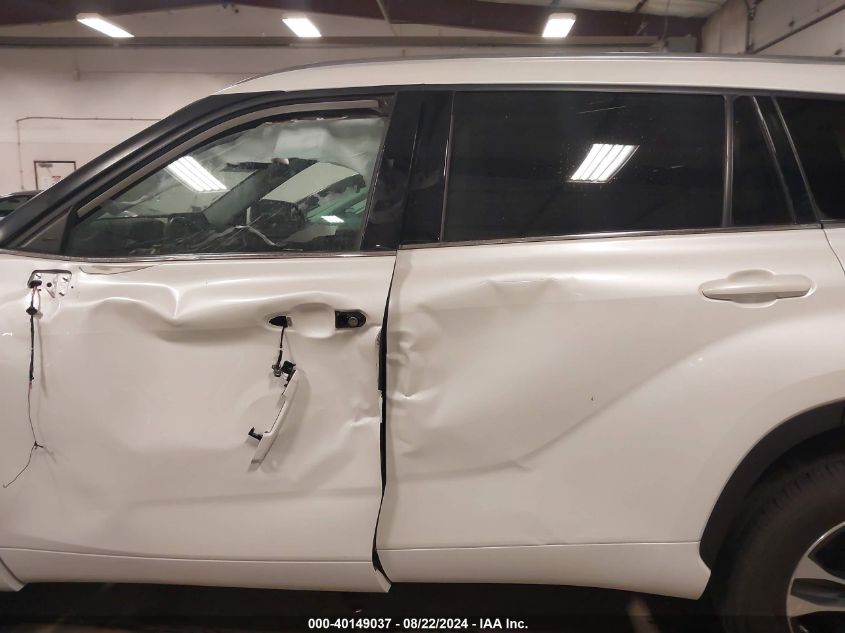 2021 Toyota Highlander Xle VIN: 5TDHZRBH7MS094994 Lot: 40149037