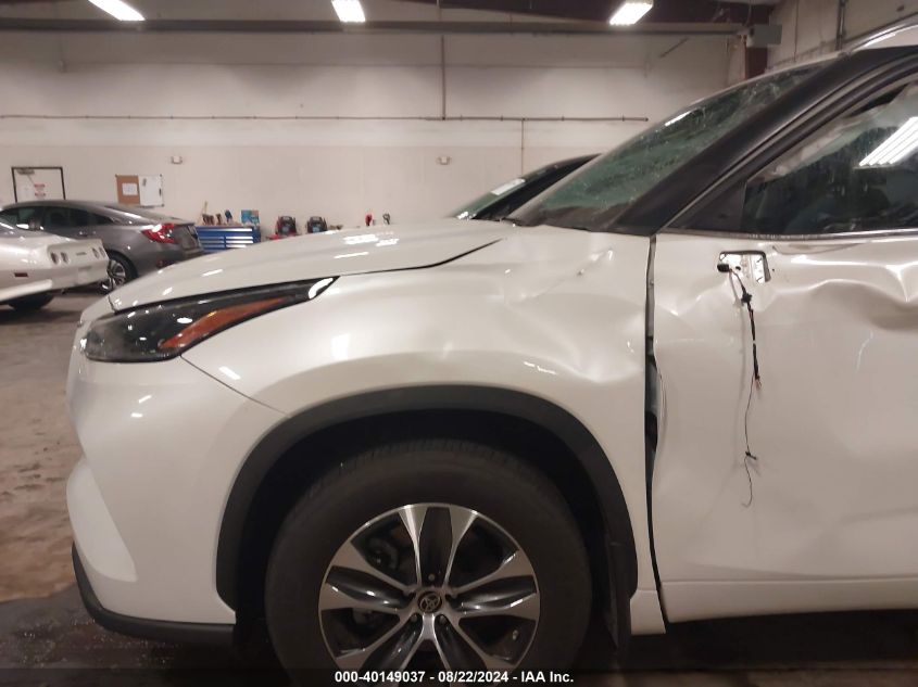 2021 Toyota Highlander Xle VIN: 5TDHZRBH7MS094994 Lot: 40149037