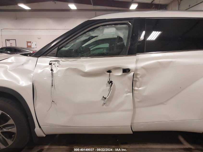 2021 Toyota Highlander Xle VIN: 5TDHZRBH7MS094994 Lot: 40149037