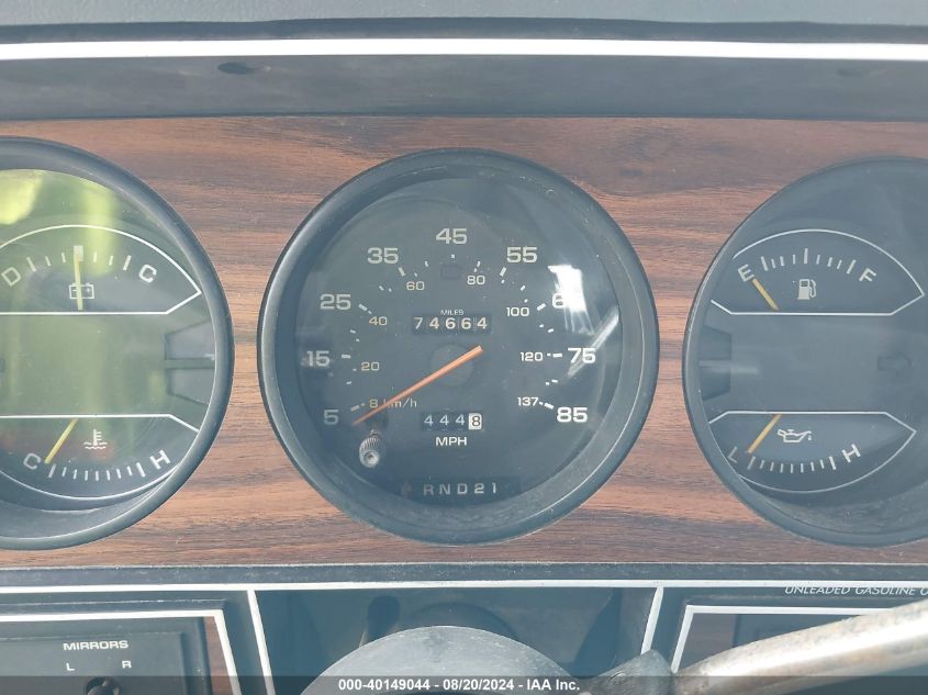 1989 Dodge Ramcharger Ad-100 VIN: 3B4GE17Y6KM944979 Lot: 40149044