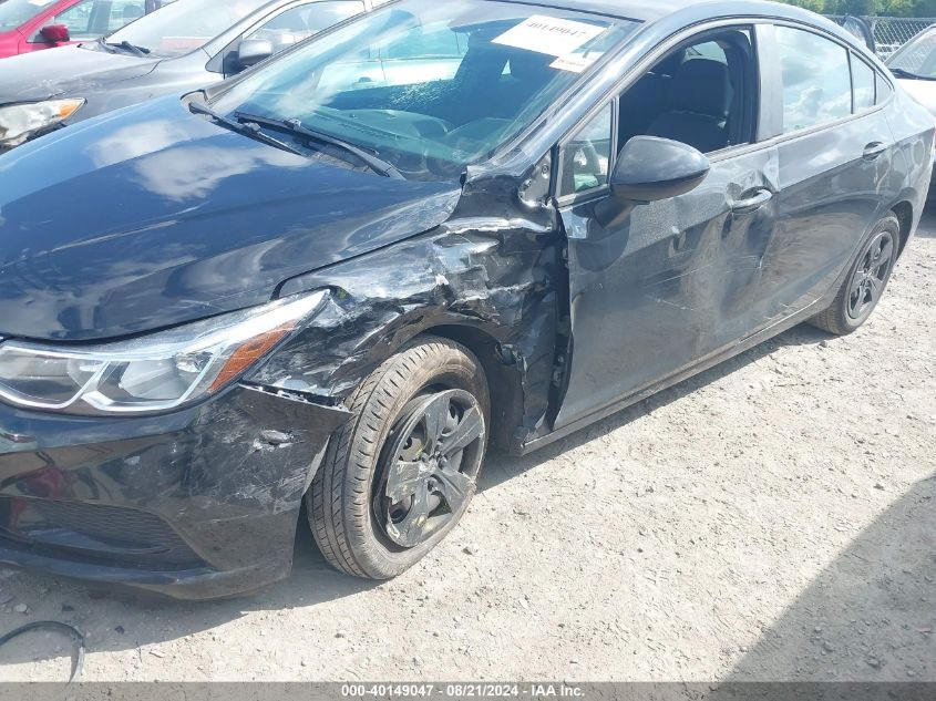 2018 Chevrolet Cruze Ls Auto VIN: 1G1BC5SM4J7187211 Lot: 40149047