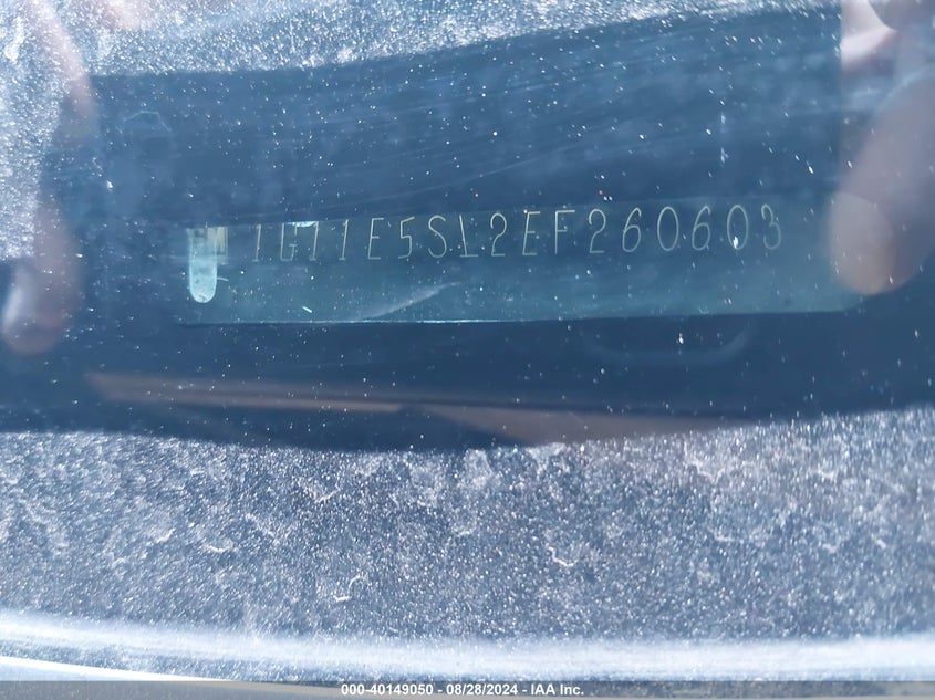 2014 Chevrolet Malibu 2Lt VIN: 1G11E5SL2EF260603 Lot: 40149050