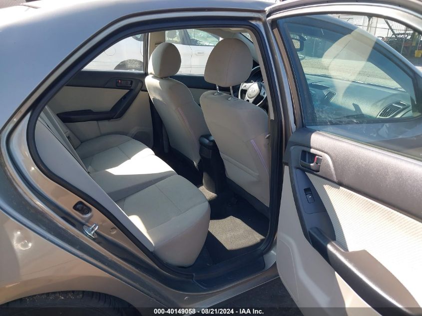 2010 Kia Forte Ex VIN: KNAFU4A20A5858396 Lot: 40149058