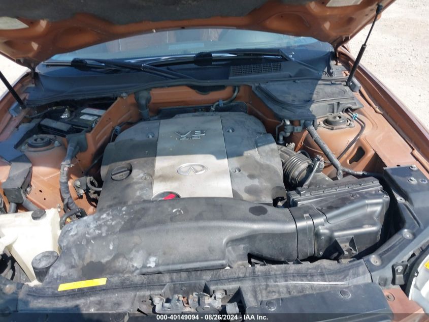 2004 Infiniti Fx45 VIN: JNRBS08W14X401095 Lot: 40149094