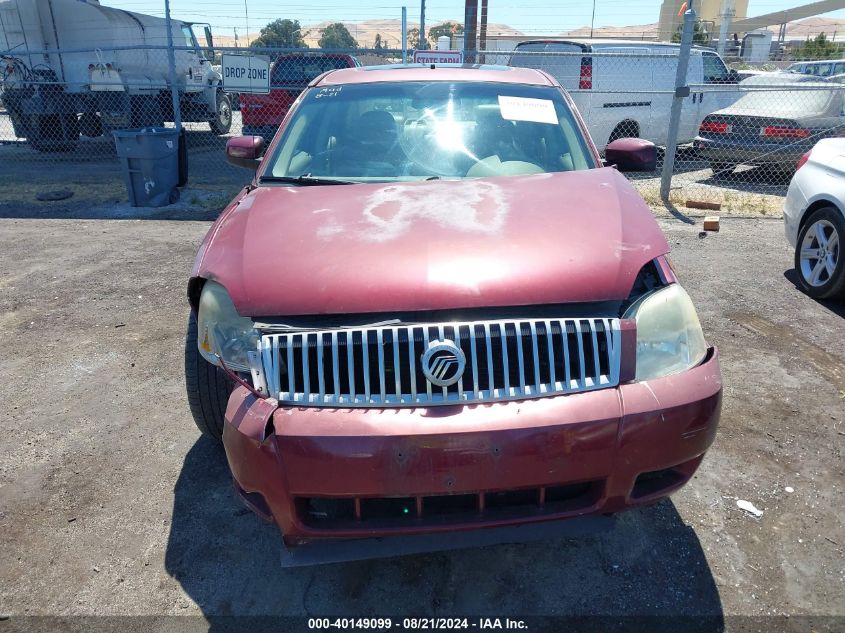 2005 Mercury Montego Premier VIN: 1MEFM42135G602898 Lot: 40149099