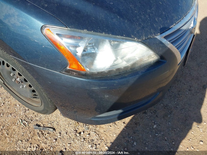 2013 Nissan Sentra Sv VIN: 3N1AB7AP5DL733188 Lot: 40149110