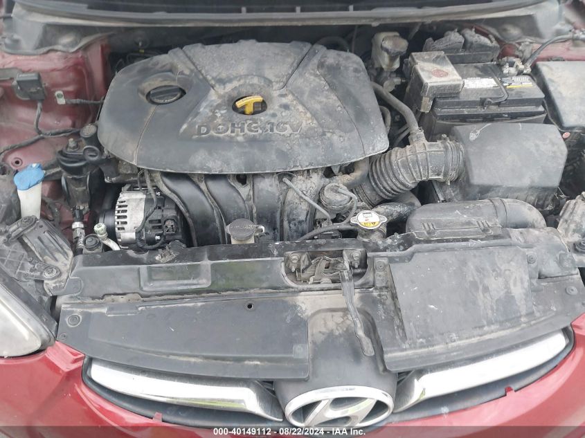 5NPDH4AE0DH326255 2013 Hyundai Elantra Limited