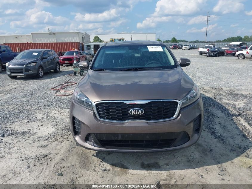 2019 Kia Sorento 2.4L Lx VIN: 5XYPG4A35KG566484 Lot: 40149160