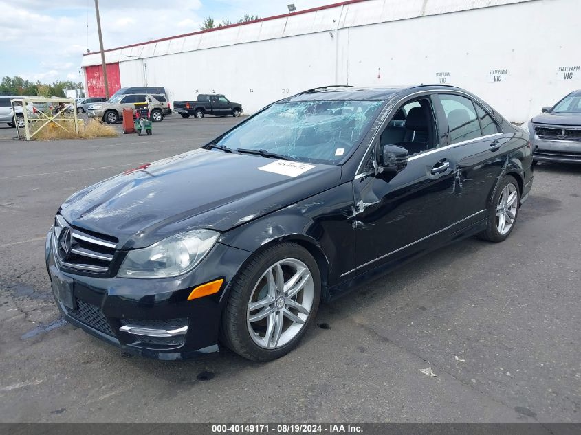 2014 Mercedes-Benz C 250 Luxury/Sport VIN: WDDGF4HB6EA932849 Lot: 40149171