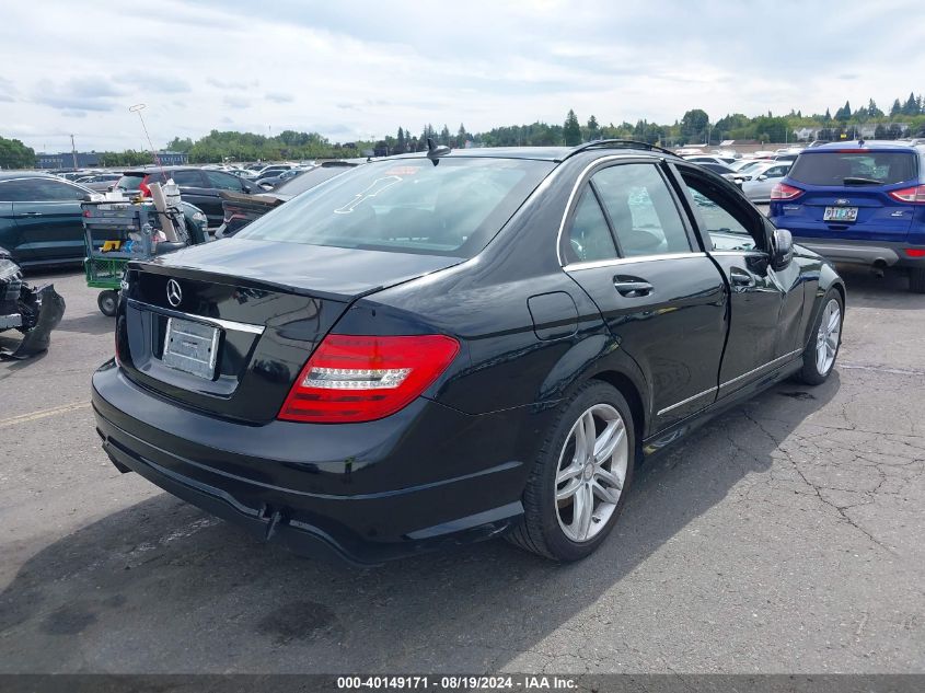 2014 Mercedes-Benz C 250 Luxury/Sport VIN: WDDGF4HB6EA932849 Lot: 40149171