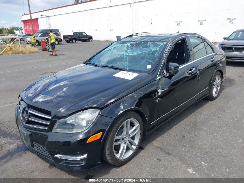 2014 Mercedes-Benz C 250 Luxury/Sport VIN: WDDGF4HB6EA932849 Lot: 40149171