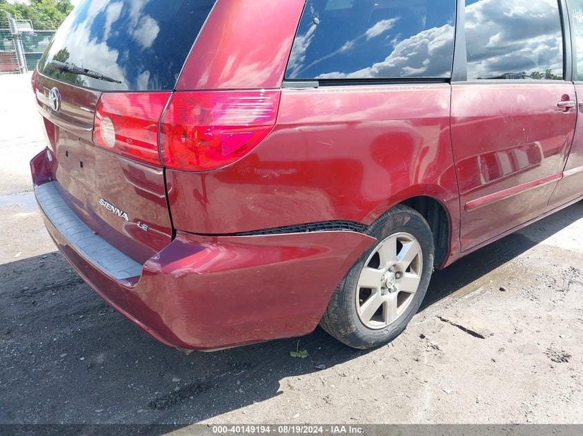 2006 Toyota Sienna Le VIN: 5TDZA23C96S568677 Lot: 40149194