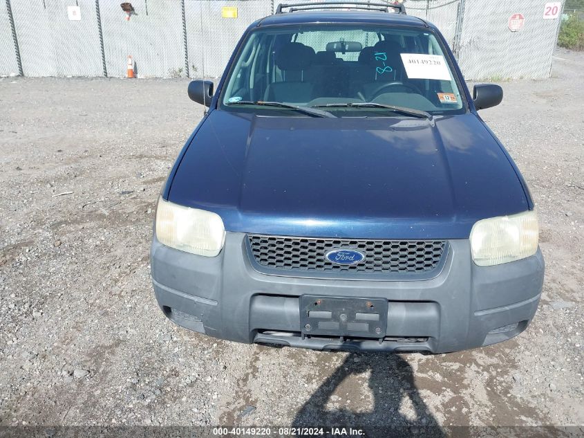 2004 Ford Escape Xls VIN: 1FMYU92144DA03706 Lot: 40149220