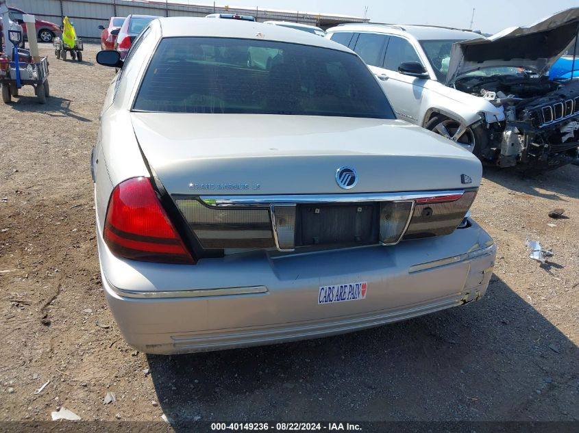 2006 Mercury Grand Marquis Ls VIN: 2MEHM75V16X608736 Lot: 40149236