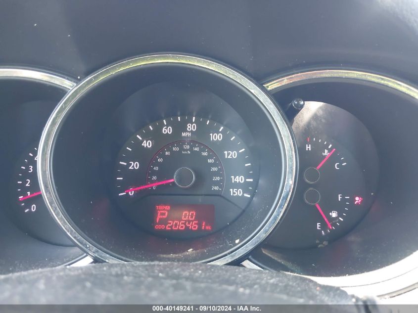 5XYKT4A61CG226136 2012 Kia Sorento Lx