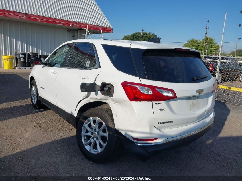 2018 Chevrolet Equinox Lt VIN: 2GNAXJEV8J6110661 Lot: 40149245