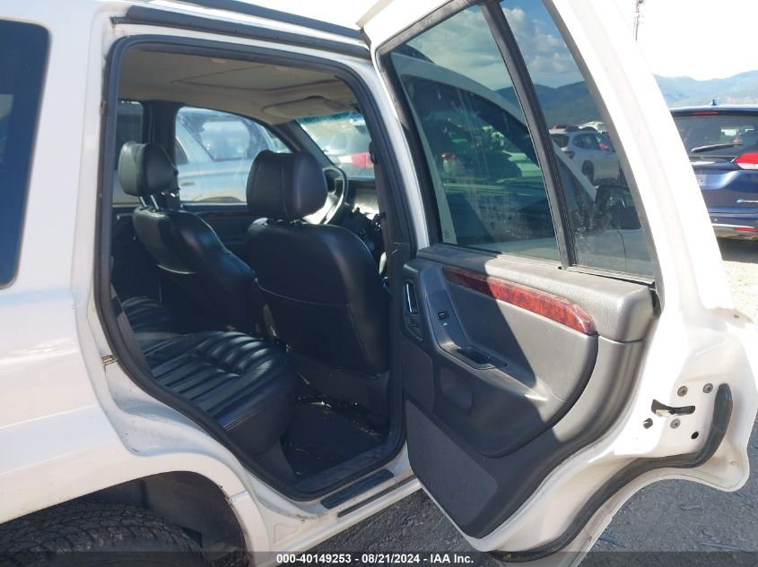 2000 Jeep Grand Cherokee Limited VIN: 1J4GW58N2YC413858 Lot: 40149253