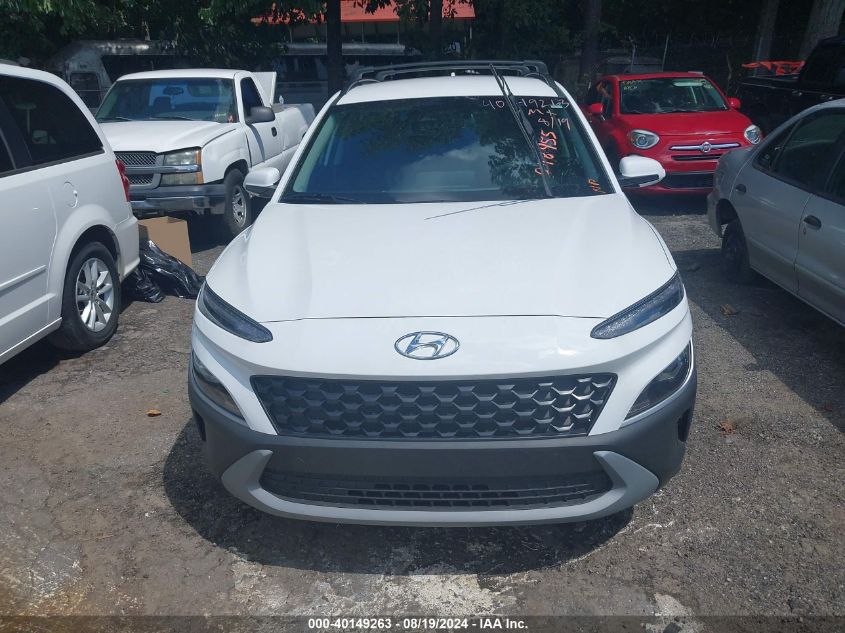 2023 Hyundai Kona Sel VIN: KM8K62AB2PU048455 Lot: 40149263