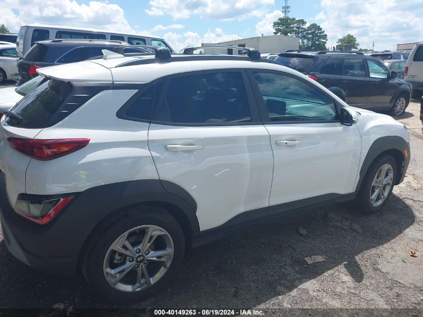 2023 Hyundai Kona Sel VIN: KM8K62AB2PU048455 Lot: 40149263