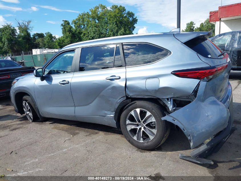 2023 Toyota Highlander Xle VIN: 5TDKDRAH9PS026691 Lot: 40149273