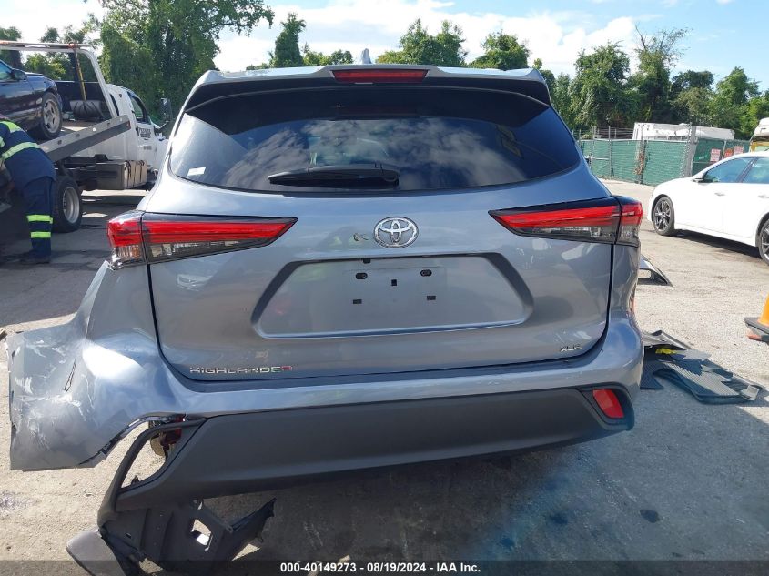 2023 Toyota Highlander Xle VIN: 5TDKDRAH9PS026691 Lot: 40149273