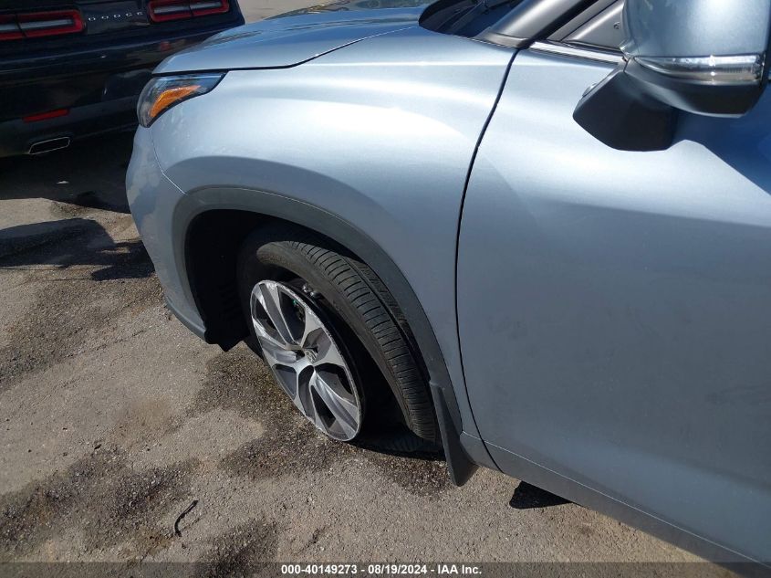 2023 Toyota Highlander Xle VIN: 5TDKDRAH9PS026691 Lot: 40149273