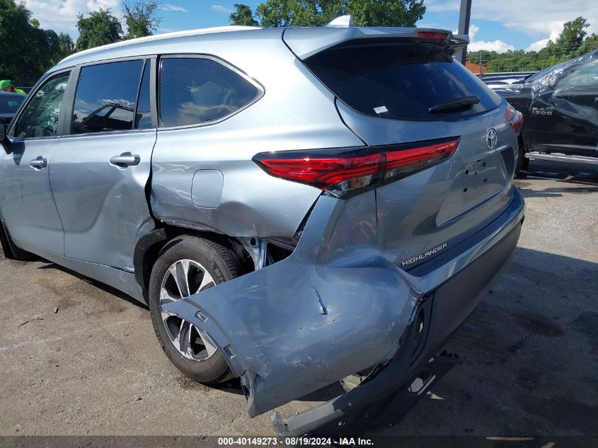 2023 Toyota Highlander Xle VIN: 5TDKDRAH9PS026691 Lot: 40149273