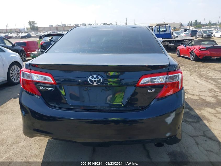 2014 Toyota Camry Se VIN: 4T1BF1FKXEU305877 Lot: 40149294